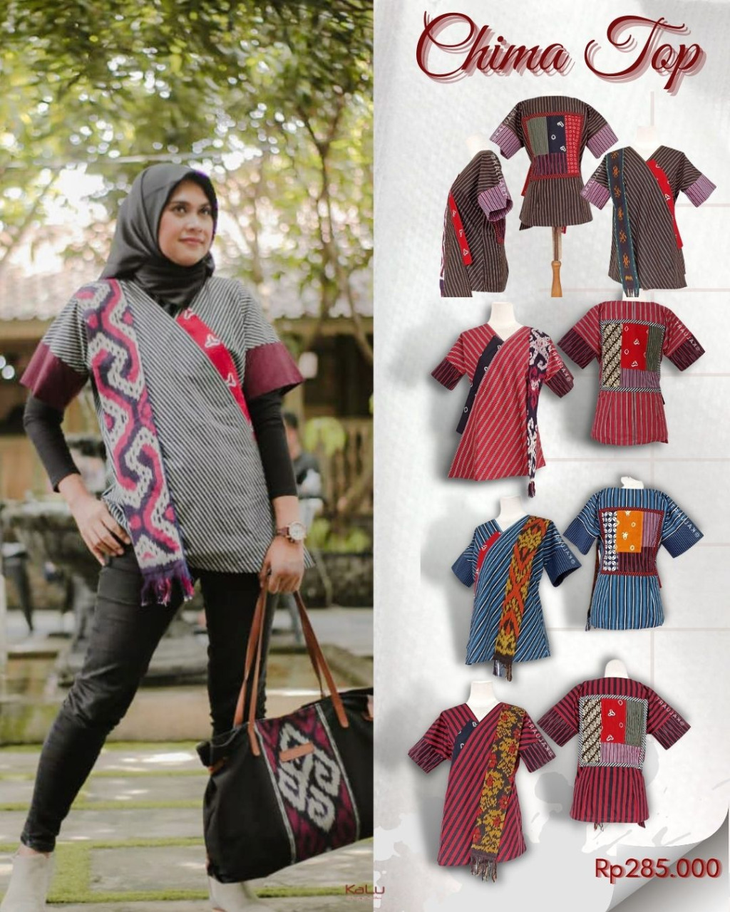 Atasan Kantor Etnik Wanita - 081804059024