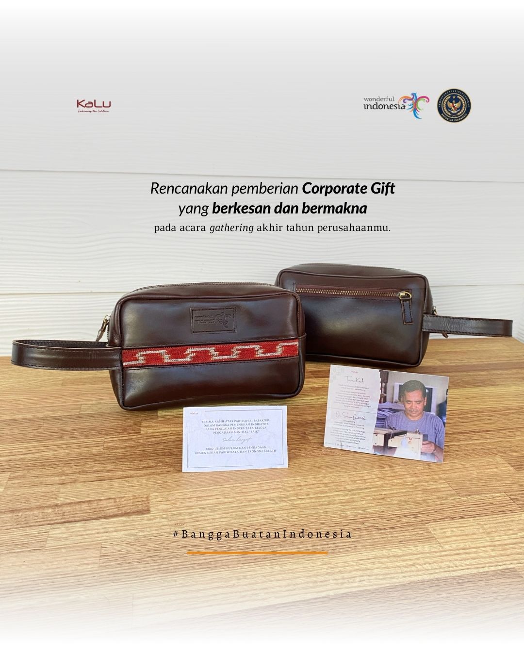 Corporate Gift KEMENPAREKRAF (Wonderful Indonesia)- 081804059024